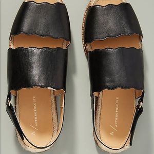 NEW Anthropologie Mollie Leather Sandals